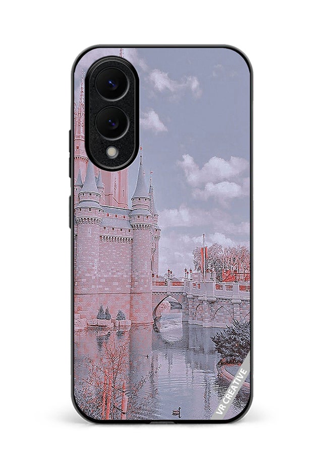VR CREATIVE Protective Case Cover For Samsung Galaxy S25 Edge Disney World Design Multicolour