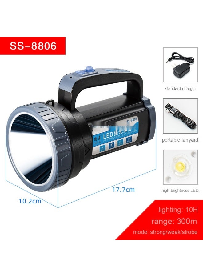 Rechargeable High-Power Portable Spotlight - Essential for Outdoor Emergency
