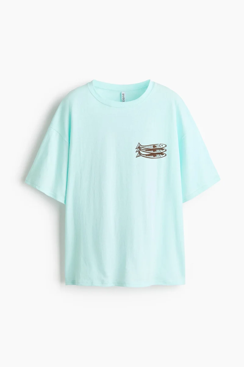 H&M Oversized printed T-shirt
