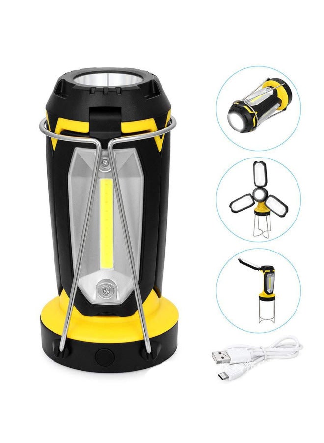 Loquat Multifunctional Rechargeable Work Light Car Repair Light Camping Light Flashlight Emergency Lighting Mobile Phone Charging-Color:Red - Image 3