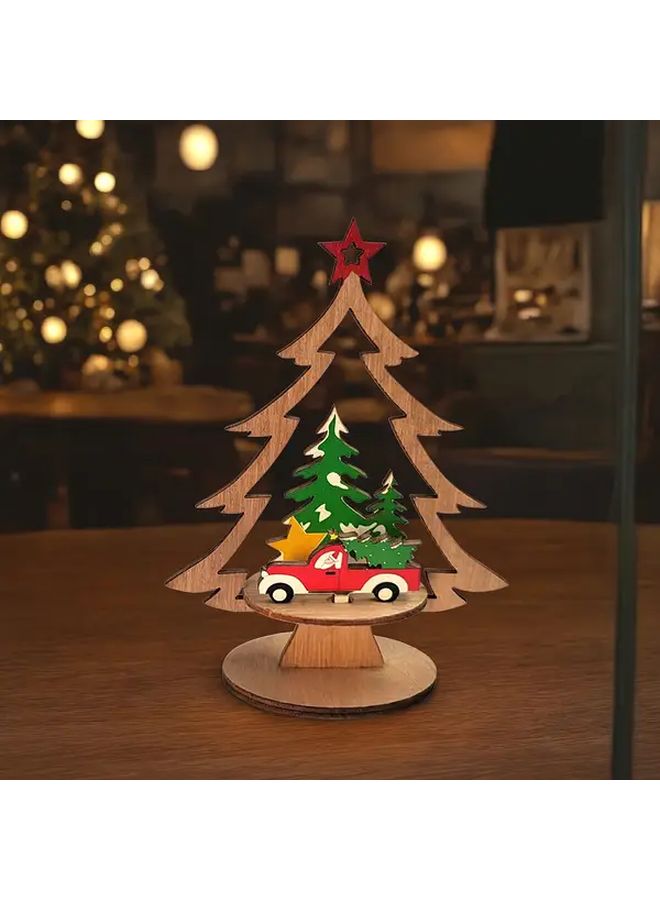 Mini Christmas Tree Decorations Style B with Festive Home Office Desktop Decor - Image 4