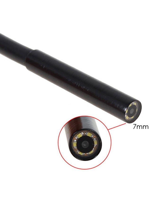 نيبمينينت كابل كاميرا بمنفذ Micro USB للفحص باستخدام المنظار الداخلي بتصميم مضاد للماء مزوّد بإضاءة LED أسود - Image 3