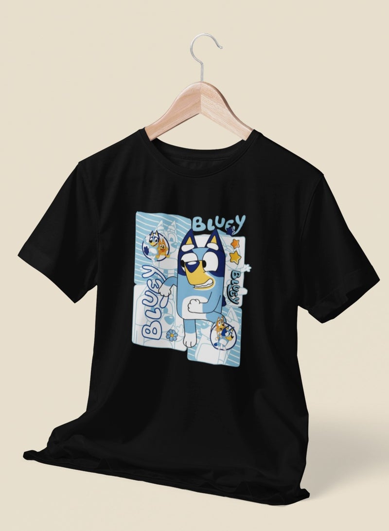 ZOOM Cute Bluey T-Shirt for Toddlers and Kids 