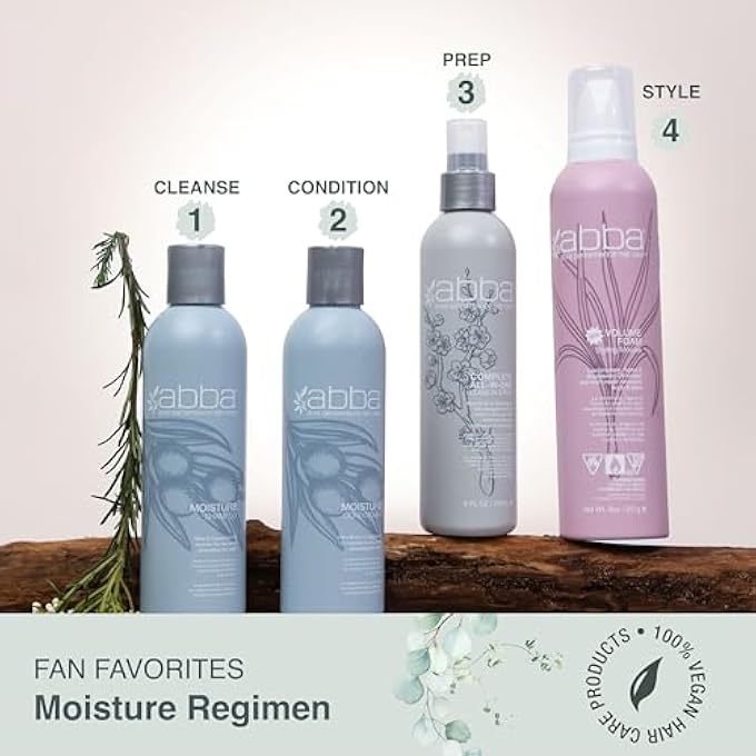 ABBA MOISTURE SHAMPOO BY, 8 OZ, 390 G - Image 2