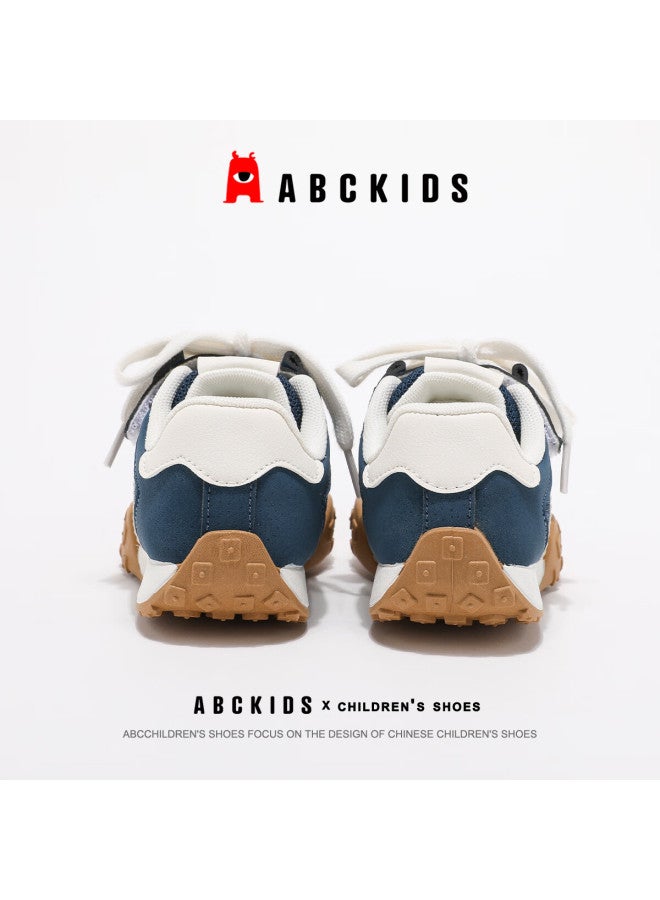 Abc Kids Children's Running Shoes Autumn Winter Boys Girls Casual Mesh Sports Shoes 3594 White/blue Size 33 - Image 5