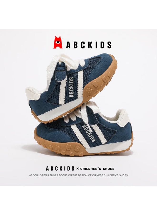 Abc Kids Children's Running Shoes Autumn Winter Boys Girls Casual Mesh Sports Shoes 3594 White/blue Size 33 - Image 2