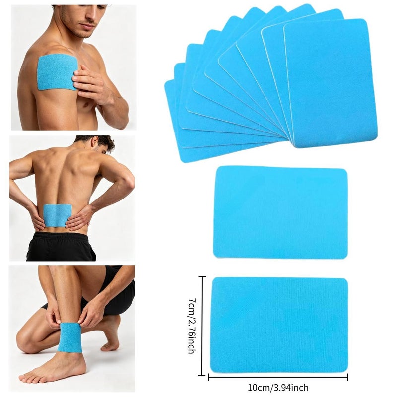 25 Pcs Blue Hot Cold Elastic Bandage Adjustable Support Strap Multi Part Comfortable Skin Friendly Wrap Home Use Portable - Image 5