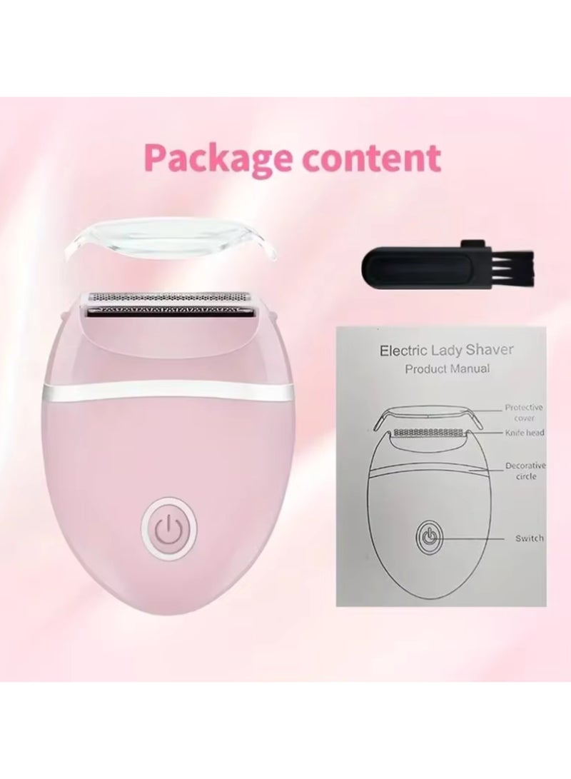 Lady Shaver Hair Remover for Women Face Mini Electric Facial Hair Removal For Women Pink - Image 5