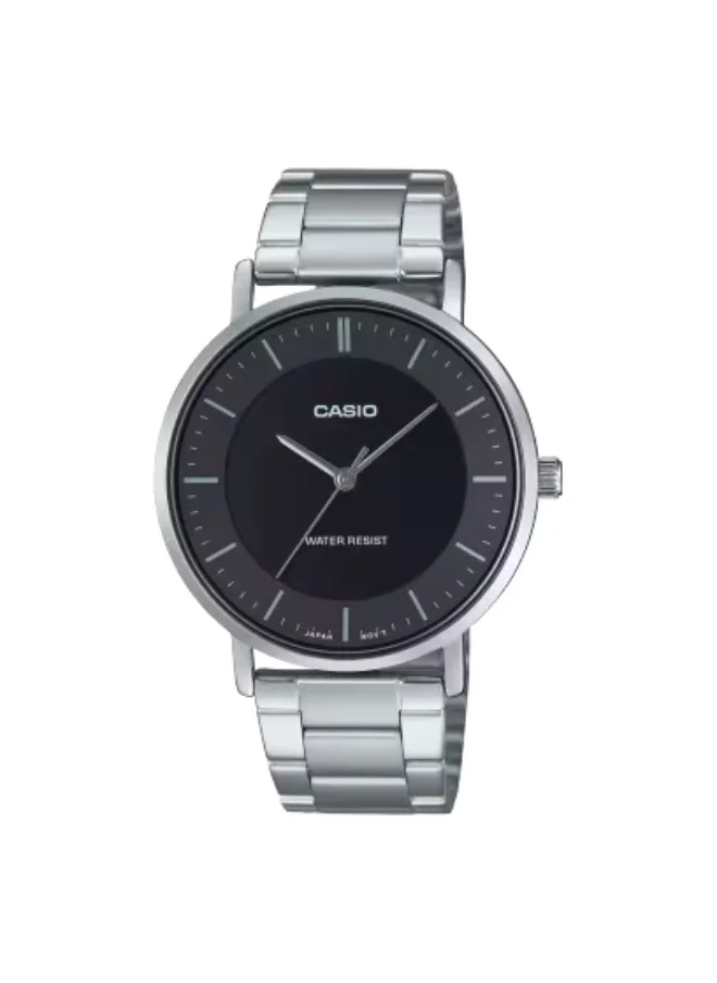 كاسيو Men's Stainless Steel Analog Watch MTP-VT04D-1EDF - 40 mm