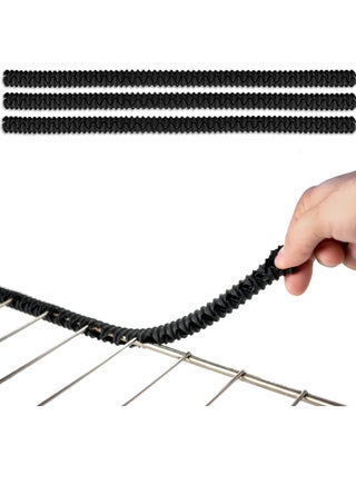 3 pack Silicone Oven Rack Shields Heat Resistance Silicone Oven Rack Protectors Guards Against Burns and Scars 14 Inches Long (Black) - pzsku/Z58FC608919D6CA148E1DZ/45/_/1709222035/05ae7347-0add-4be2-a083-02013e4c46d8