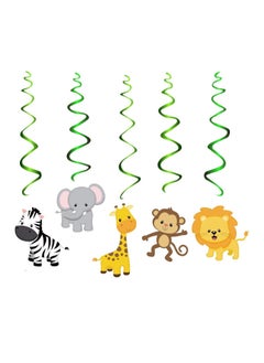 Highland 24-Piece Jungle Animal Theme Swirls  - Image 2