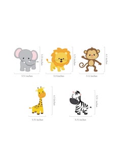 Highland 24-Piece Jungle Animal Theme Swirls  - Image 3