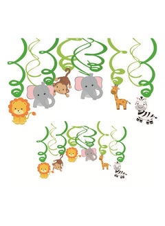 Highland 24-Piece Jungle Animal Theme Swirls  - Image 4