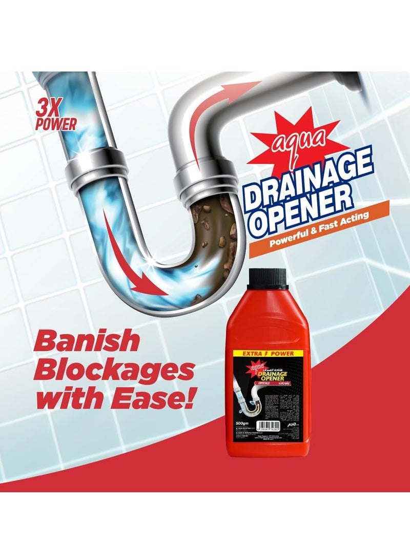 Aqua Drainage Opener Crystals 500g - Image 3