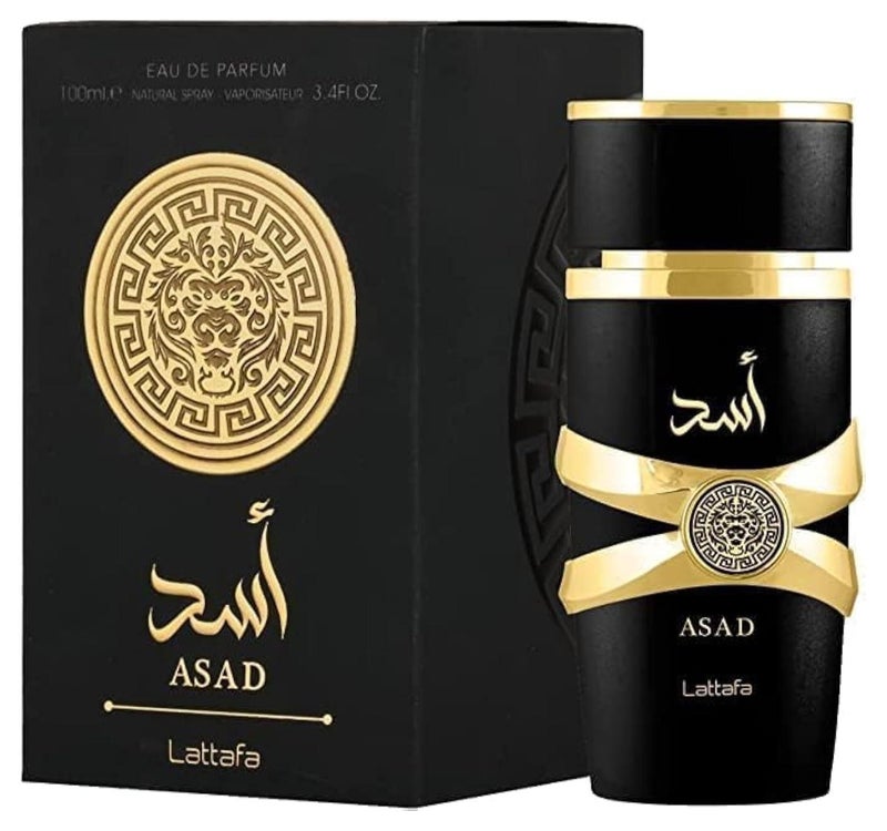 لطافة عطر اسد لطافه إيو دي بيرفيوم - 100 مل - Image 1