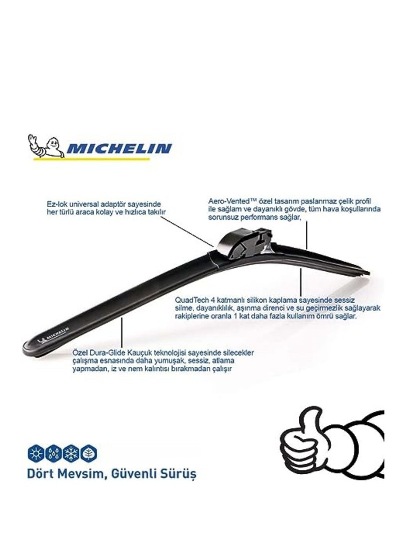 Michelin Michelin Wiper  40/400mm Flat Blade 16"  - Image 3