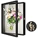 TJMOREE TJ.MOREE Flowers Shadow Box Display Case 13Ã¢â‚¬Â x 16Ã¢â‚¬Â Large Shadow Box Frame with Glass Window Door Picture - Image 2