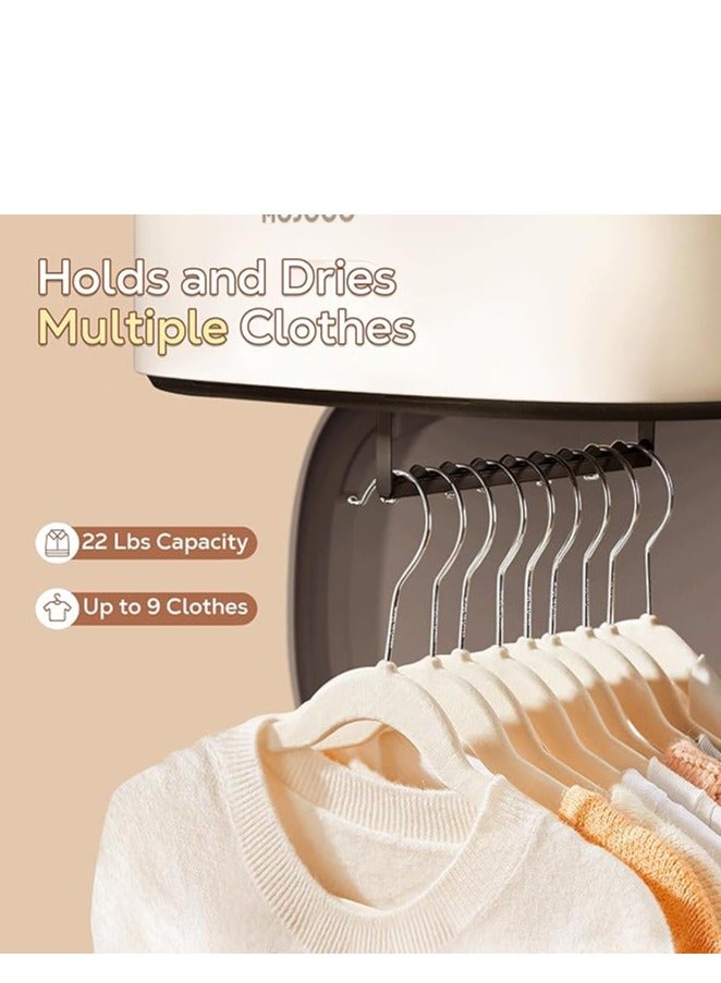Portable Clothes Dryer - Portable Dryer for Apartment, RV, Travel - Premium Mini Dryer Machine for Light Clothes, Underwear, Baby Clothes - Quick and Easy to Use Small/Compact Dryer Machine  - Image 4