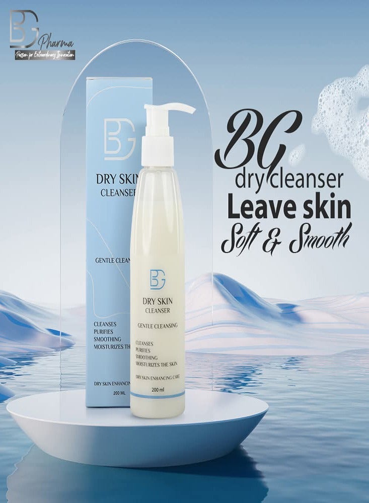 BG Dry Skin Cleanser 200ml - Image 4