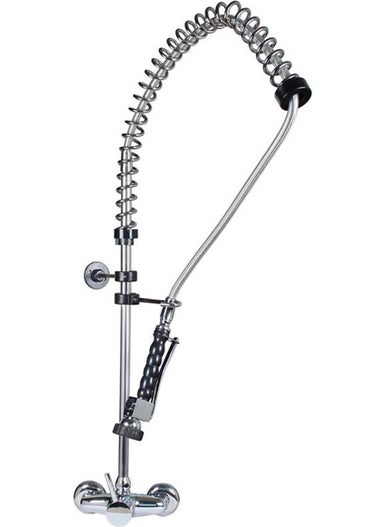 Eurofaz Wall Mounted Industrial Kitchen Mixer Front Wash Shower 107 