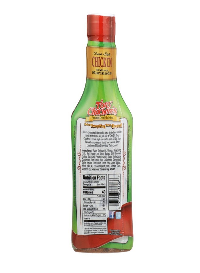 Tony Chachere's Tony Chacheres Marinade Chicken Pourable, 12 oz - Image 2