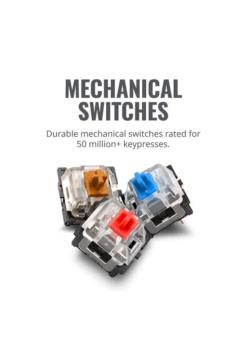 كولر ماستر لوحة مفاتيح V2 Blue-Switch AE، CK-550-GKTL1-AE - Image 3