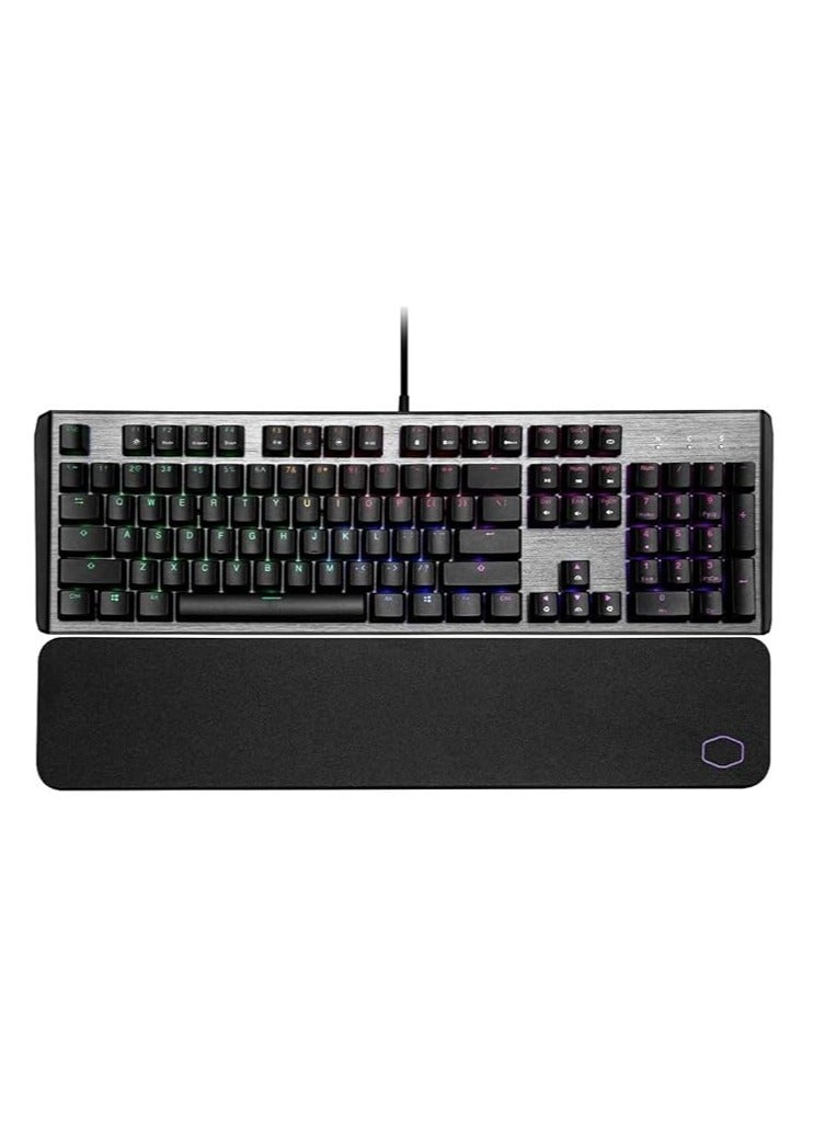 كولر ماستر لوحة مفاتيح V2 Blue-Switch AE، CK-550-GKTL1-AE - Image 2