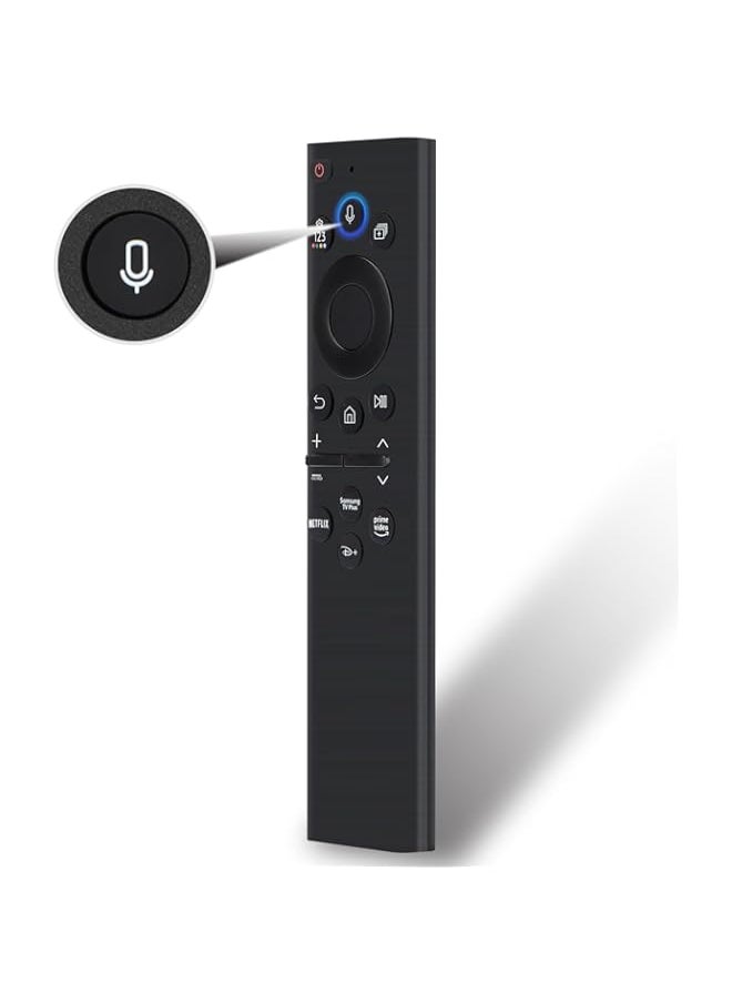 BN59-01385A Replacement for Samsung Voice Remote Control Smart TV for Samsung Neo QLED 4K 8K Smart TV Series QN85BD/QN85B/Q80/Q80B/Q80BD/QN900B/QN800B/QN90BD/QN95B & S95B QA75Q60BAKXXM QA85Q60BAKXXM