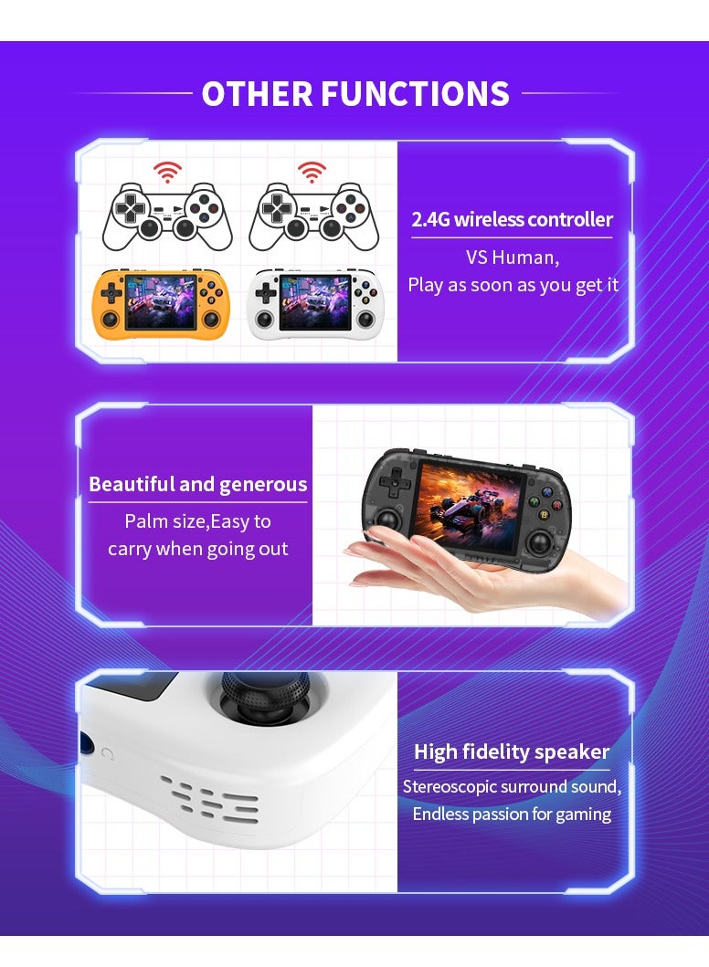 General powkiddy X35H Retro Open Source PSP Arcade Hall Joystick Convenient Mini Game Console  - Image 4