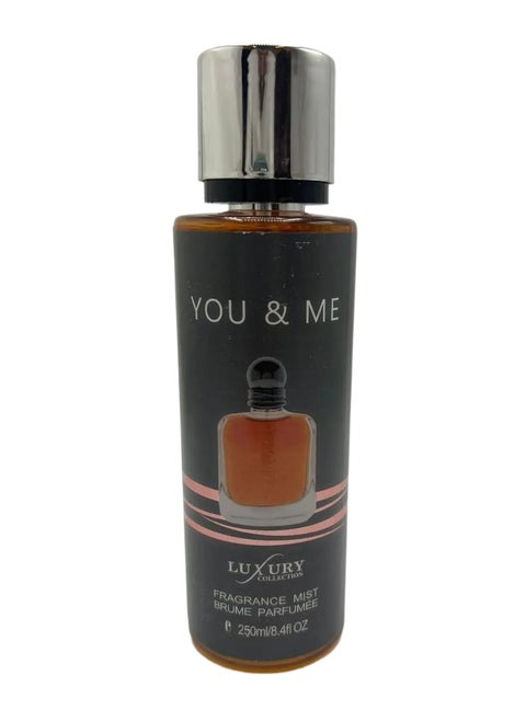 YOU & ME Fragrance Mist Brume Perfumee - 250ml