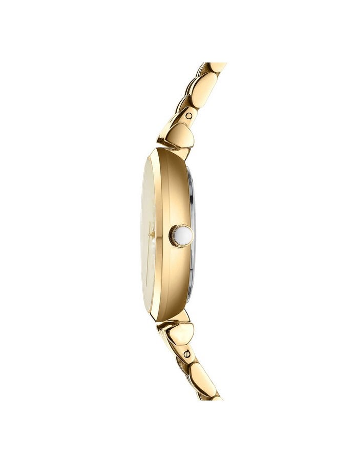 NIBOSI - NIBOSI Metal Women Watches Analogue Wrist Watches For Women'S & Girls&Miss&Ladies Rose Gold Dial Watch With Stylish Diamond Studded Watches - Image 1