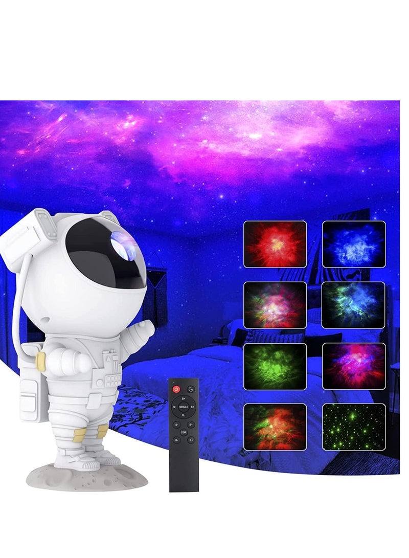 ELTRAZONE Star Projector Galaxy Night Light, Tiktok Astronaut Space Projector, Starry Nebula Ceiling LED Lamp with Timer and Remote, Kids Room Decor Aesthetic, Gifts for Christmas, Birthdays, - Image 1