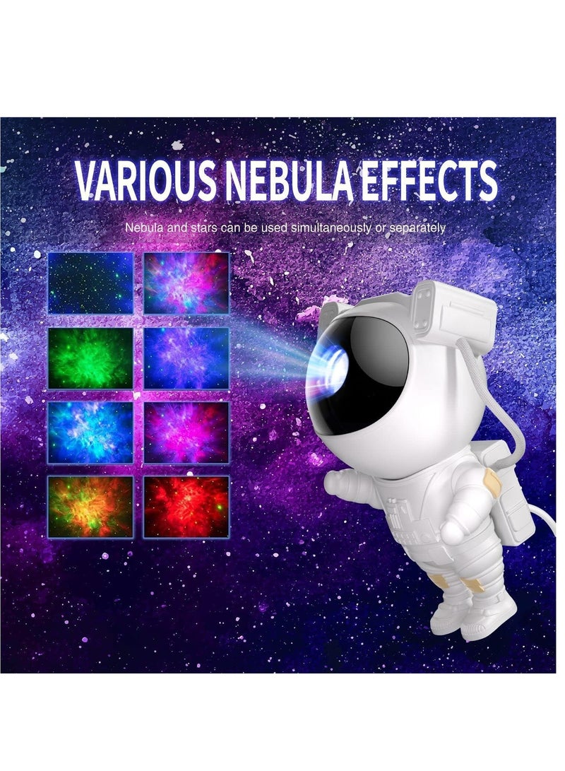 ELTRAZONE Star Projector Galaxy Night Light, Tiktok Astronaut Space Projector, Starry Nebula Ceiling LED Lamp with Timer and Remote, Kids Room Decor Aesthetic, Gifts for Christmas, Birthdays, - Image 2