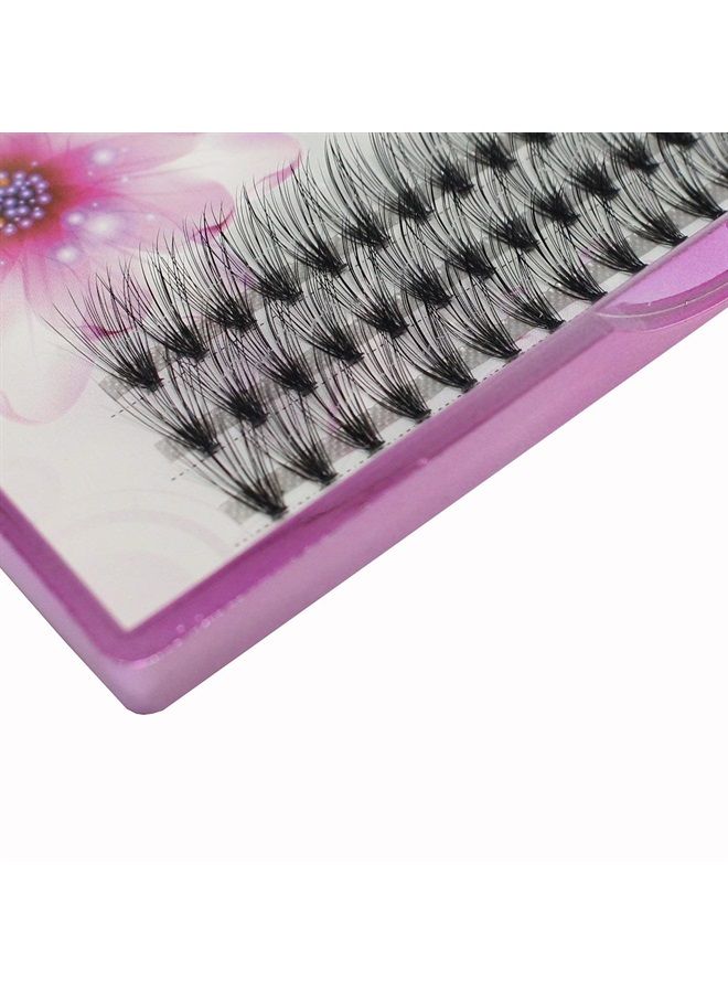 Dedila 8/10/12/14/16/17/18/20mm 60pcs 20 Root Grafting Individual False Eyelashes Mink Natural Long Eye Lashes Cluster Extension Makeup Beauty Fake Eyelash (21mm) - Image 1