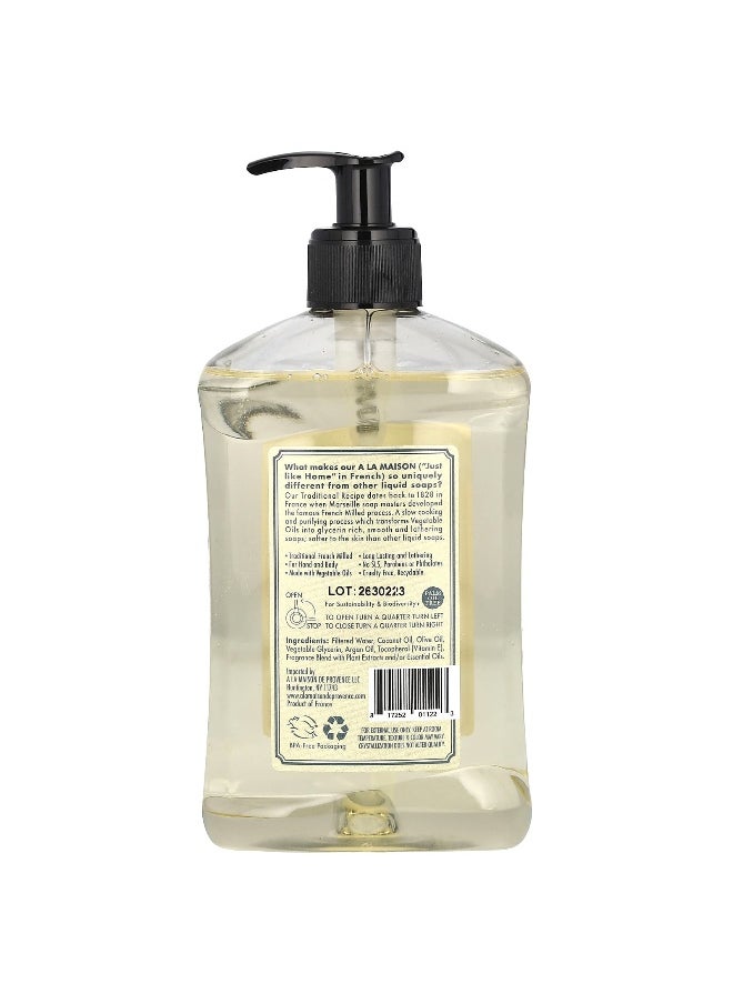 A La Maison De Provence A La Maison de Provence, Hand and Body Liquid Soap, Fresh Sea Salt, 16.9 fl oz (500 ml)  - Image 2