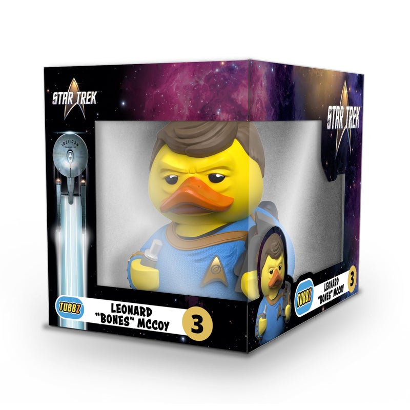 Tubbz Boxed Edition Leonard 'Bones' Mccoy Collectible Vinyl Rubber Duck Figure - Official Star Trek Merchandise - Tv Movies & Video Games - Image 2