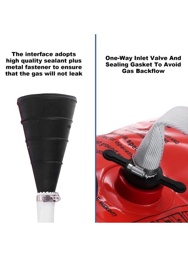 Flieeya 4T Exhaust Air Jack Inflatable Car -Road Exhaust Air Jack for Vehicle SUV Car Truck Rescue - Image 4