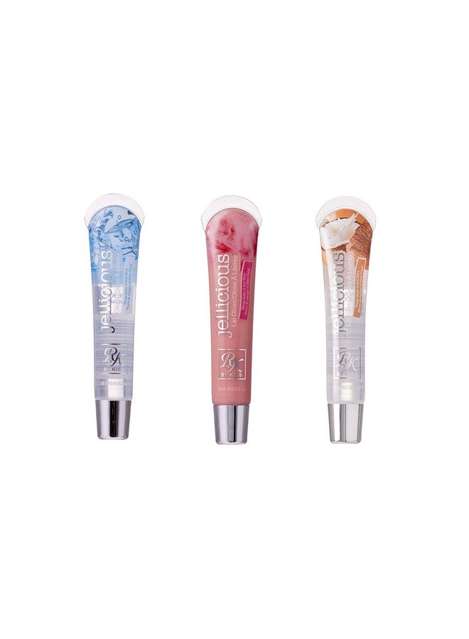 Ruby Kisses Jellicious Mouth Watering Lip Gloss (JLG01 & JLG04 & JLG13) - Image 1