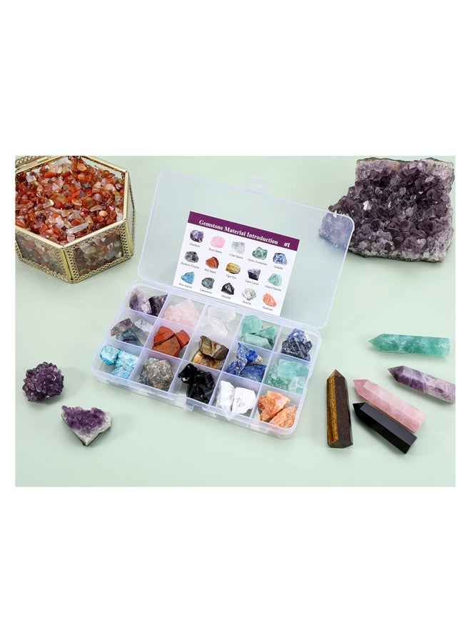 Natural Gemstone Chakra Quartz Gemstone  - Image 2
