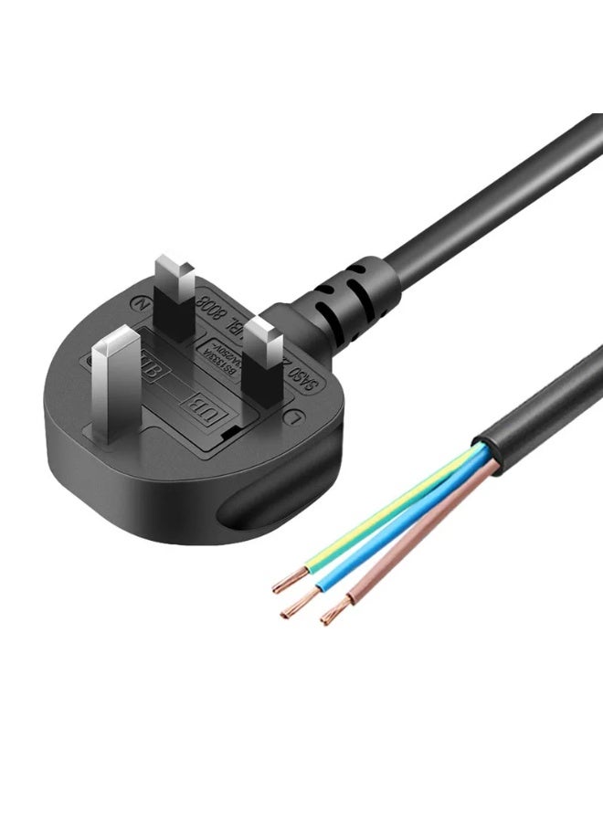 ELIKLIV UK Mains 3 Pin AC C5 Power Cable for Laptop, 3M Cloverleaf Power Cord Lead Compatible with Acer, Dell, HP, Sony, Delta, Lenovo, ThinkPad, IdeaPad, Yoga, Edge, Asus Rog, Trio, LG - Image 2