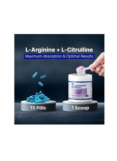 Supplement 5500Mg Of Larginine Plus 1100Mg Lcitrulline Powder - Grapeberry / 1 Jar - pzsku/Z58FE125125EC0A9408BBZ/45/_/1720605793/54348351-5a99-42d0-941d-0549ba2f58f8