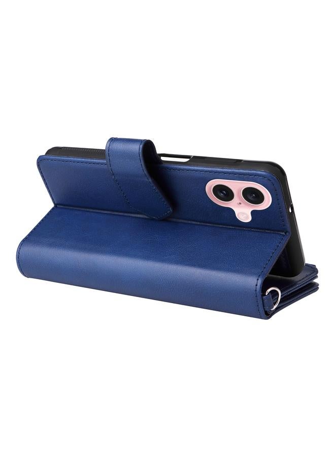 اس-توب جراب لهاتف iPhone 16 بلون سادة 2 في 1 جراب هاتف مضاد للصدمات بسحاب - Image 5