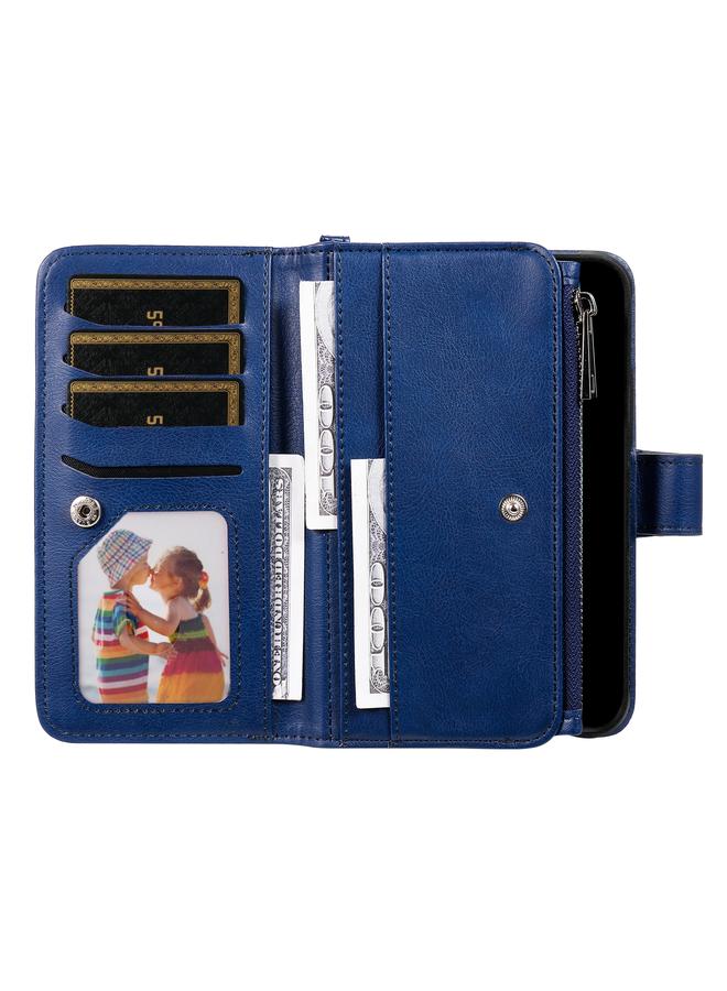 اس-توب جراب لهاتف iPhone 16 بلون سادة 2 في 1 جراب هاتف مضاد للصدمات بسحاب - Image 4