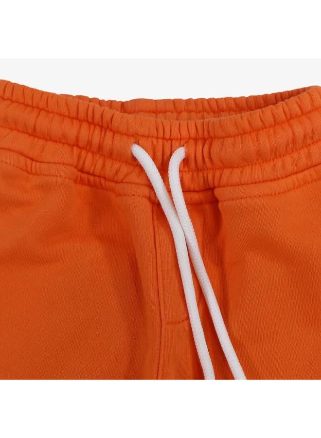 Boys Cotton Shorts – Orange - Image 3