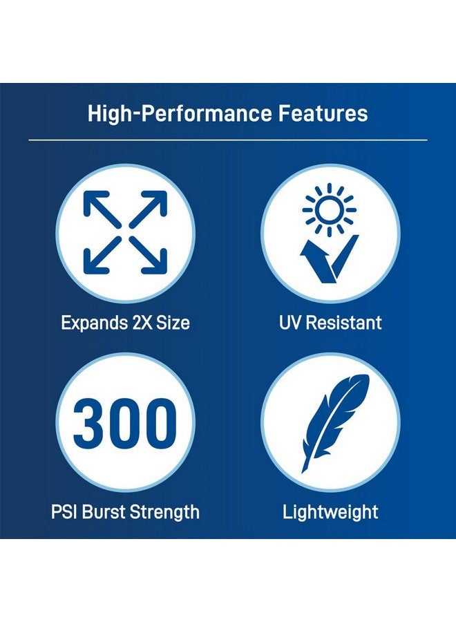 ORBIT Aeroflex Expandable Garden Water Hose Blue 5/8 Inch x 100 ft 22129 - Image 3