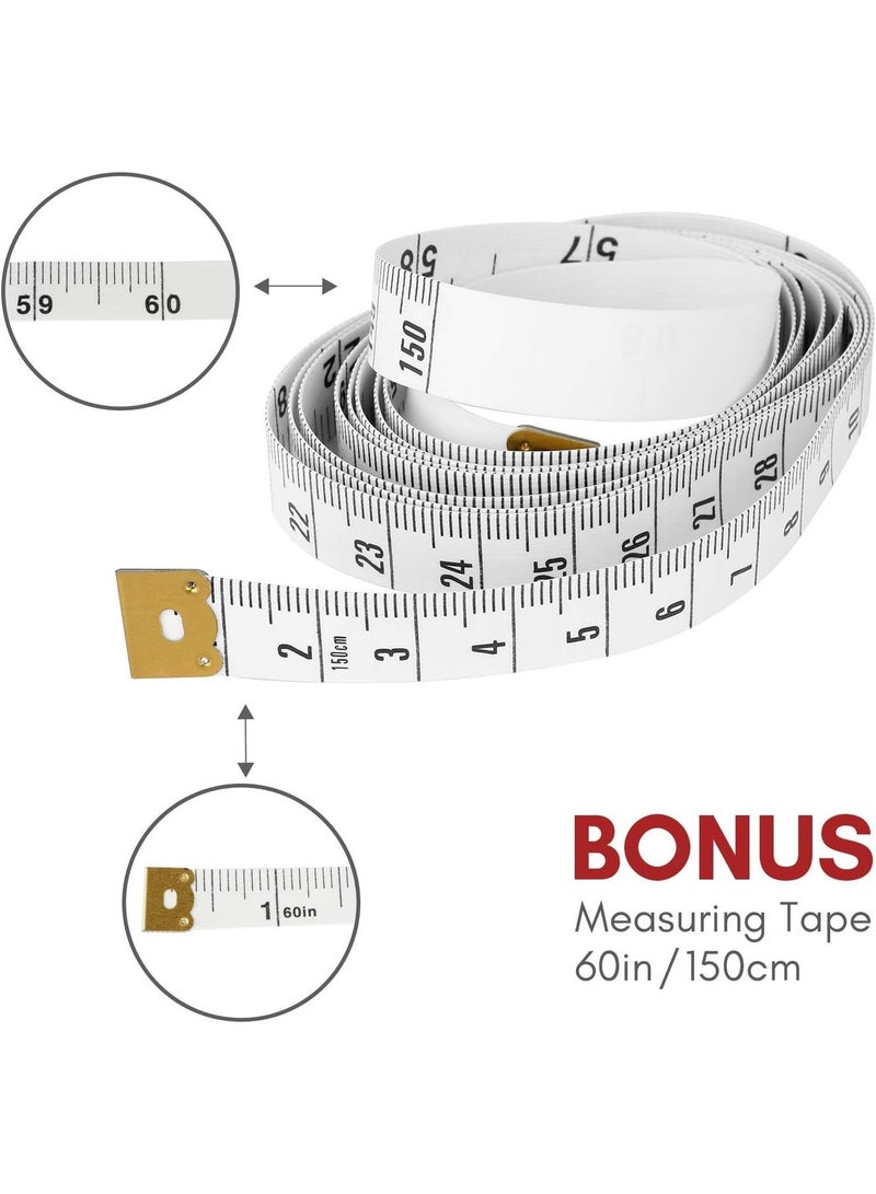 انفلكس مقص قماش احترافي مقاس 10 بوصات، مقص شديد التحمل للجلد، مقص خياطة للخياطة، مصنوع من الفولاذ عالي الكربون، قوي صناعيًا، مقص خياط حاد للمنزل والمكتب والفنانين وصانعي الفساتين، لون أسود - Image 4