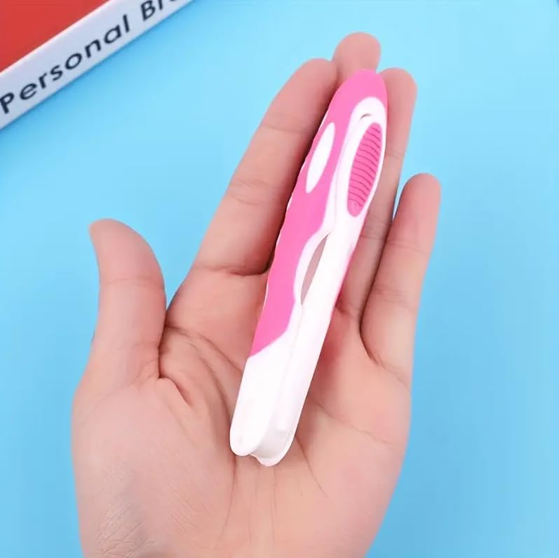 Hidak Toothbrush for Travel - Foldable,Pocket-Size,TSA-Approved with Cover - Soft Bristles,Compact Design for Backpack,Car,Gym Bag -Great for Travel Essentials (Pack of 1) - Image 5