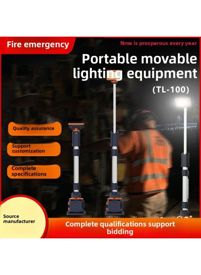 Fire Emergency Lighting Floodlight Night Search And Rescue Mobile Lifting Intelligent Outdoor Rescue Rescue Site Flood Light 