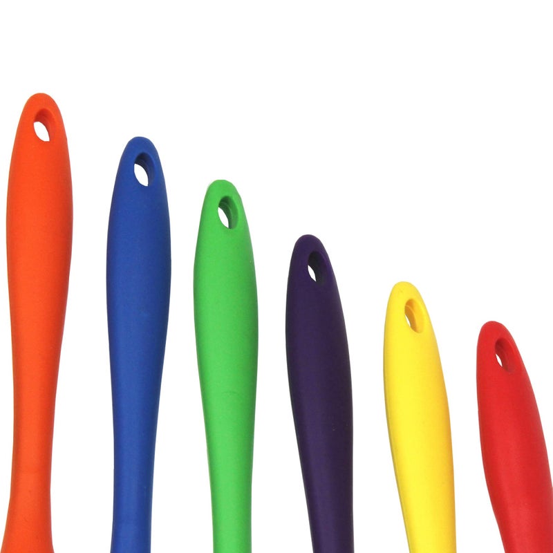 Chef Craft Premium Silicone Angled Spatula  11 inch  Purple - Image 5