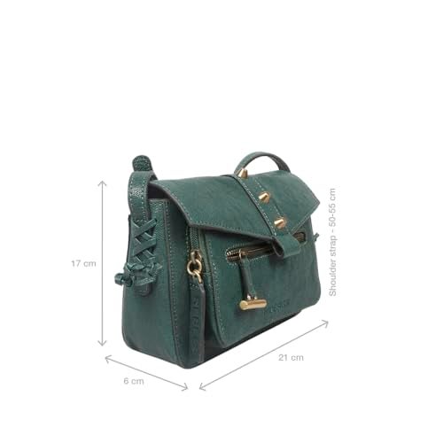 Hidesign Women Western, Green - Image 2